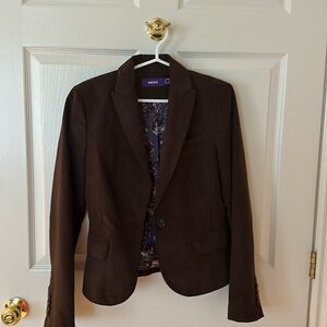Suede Blazer